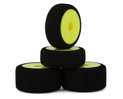 HFB06300Y HackFab Losi Micro-B Foam Tires (4) (Yellow)