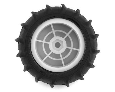 JCO4040-1221 Mini-T 2.0 Animal Pre-Mounted Rear Tires (White) (2) (Green)