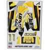 UPG-14299 UpGrade RC "Vector" Graphic Set for Losi® 22S™ Sprint Car (Yellow)