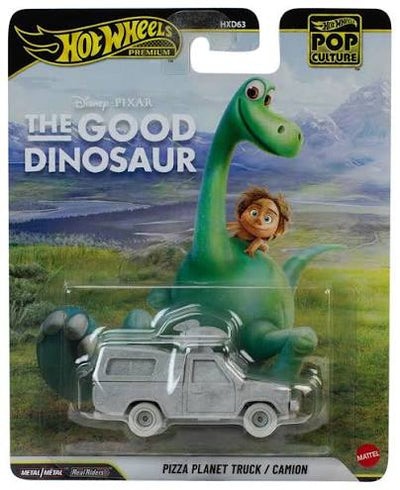 HWJHW96 HotWheels Premium Pop Culture Pizza Planet Truck / Camion