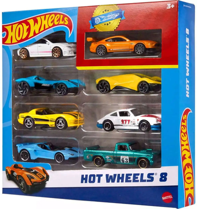 HWHPV78 Basic Car 8Pk