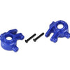 9037X Steering blocks, extreme heavy duty, blue (left & right)