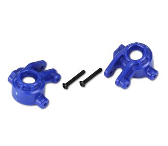 9037X Steering blocks, extreme heavy duty, blue (left & right)