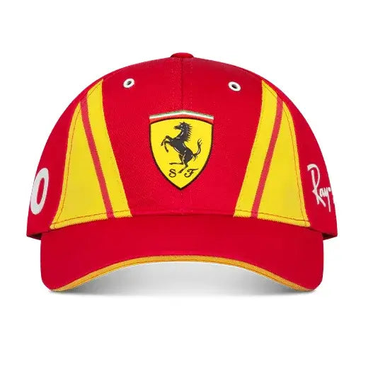 U2701 Scuderia Ferrari Hypercar Le Mans 2024 Team Hat - Red