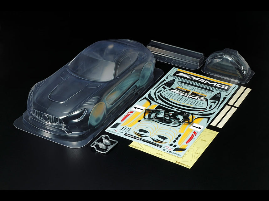 TAM51590 Tamiya Mercedes-AMG® GT3 1/10 Body Set (Clear) w/Wing