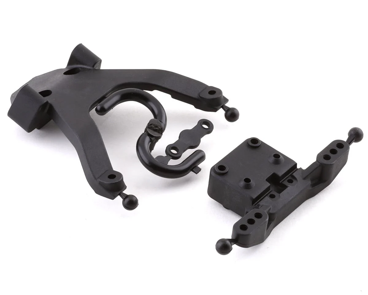 ASC91884 RC10B6.3 Front Top Plate & Ballstud Mount