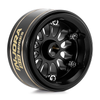 W7005BB-19 INJORA 0.7" D19 Ripple Black Brass Wheels for 1/30 SCX30