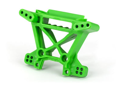9038G  Shock tower, front, extreme heavy duty, green (for use with #9080 upgrade kit)