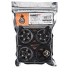 FBR1WHEHAM720 Firebrand RC Hammer DT3 Pre-Mounted Drift Tires (4) (Smoke Chrome) w/Moray Tires, 12mm Hex & 3mm Offset