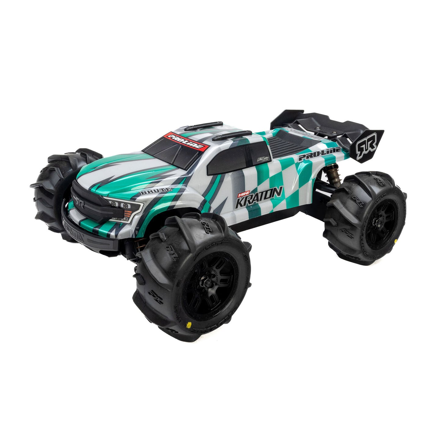 PRO369322 1/16 Limited Edition Pre-Cut/Pre-Painted Brute Body Checkmate with Clipless System: ARRMA MINI KRATON