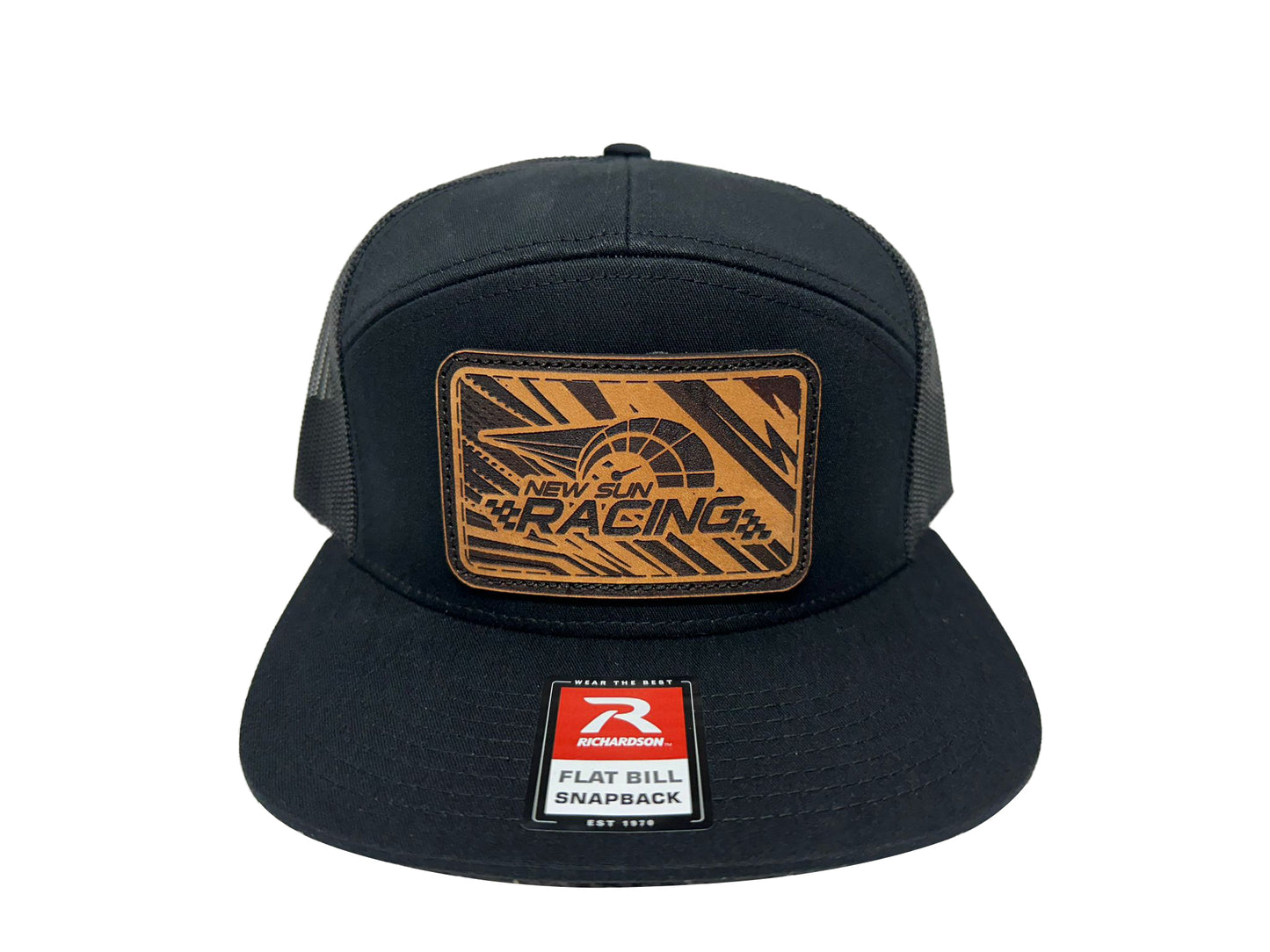 NSR Custom Cap - 7 Panel - Leather Patch -