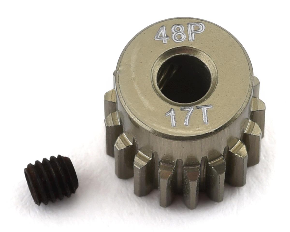 PTK8604 48P Lightweight Hard Anodized Aluminum Pinion Gear (3.17mm Bore) (17T)