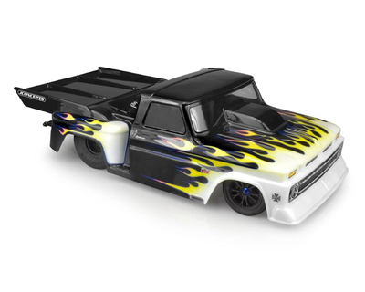JCO0373 1966 Chevy C10 Step-Side Street Eliminator Drag Racing Body (Clear)
