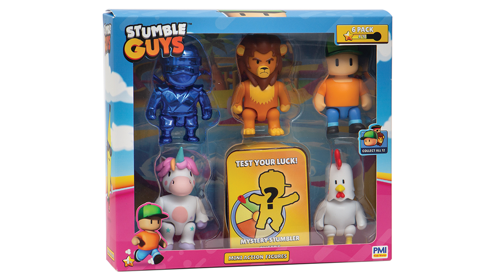 ZUSG2060 Stumble Guys 6 Pack