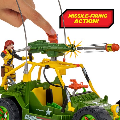 PL81926 TMNT x G.I. Joe All-Weather and Environment (AWE) Shell-Striker Vehicle with Action Figure