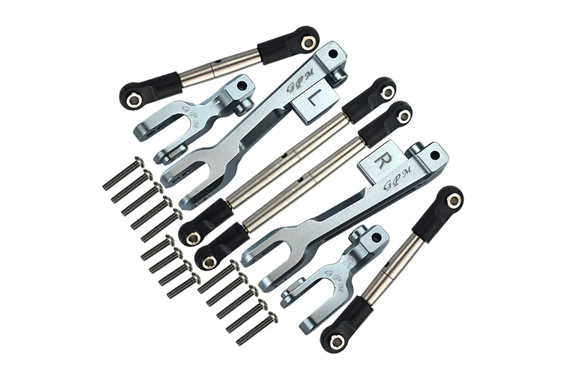 GPMSUDR312FRS-GS Front+Rear Sway Bar Complete - UDR - Gray Silver