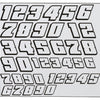 UPG-14297 UpGrade RC "Vector" Graphic Set for Losi® 22S™ Sprint Car (Red)