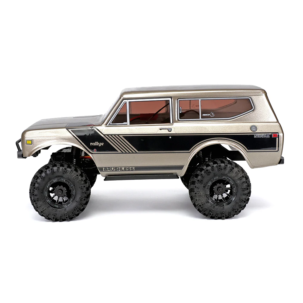 RER39152 Ascent-18 1/18 Scale 4WD Scout II Brushless Rock Crawler- Gold Dust