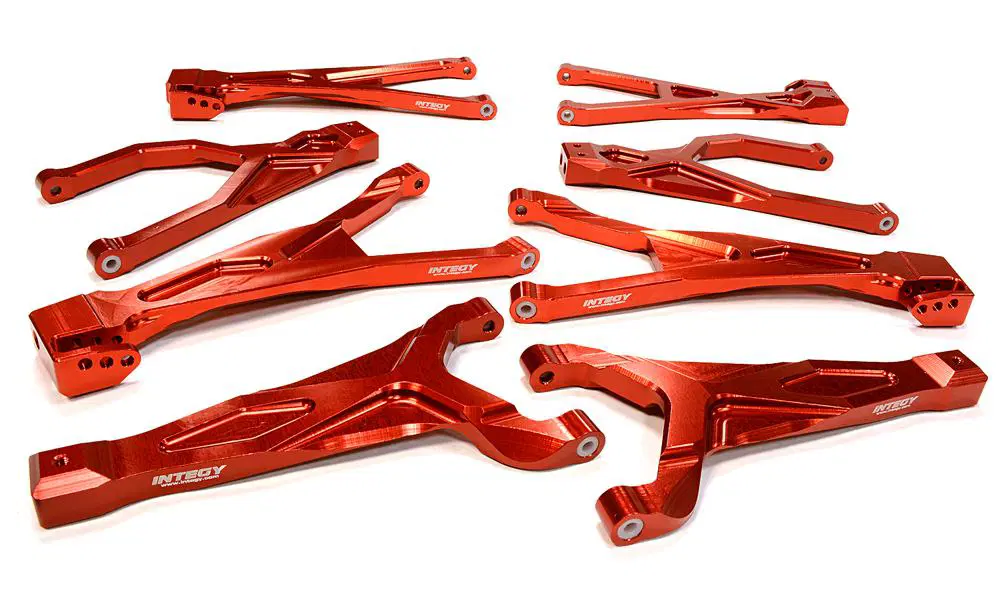 INTC25904ORANGE Billet Machined Suspension Kit 1/10 4WD