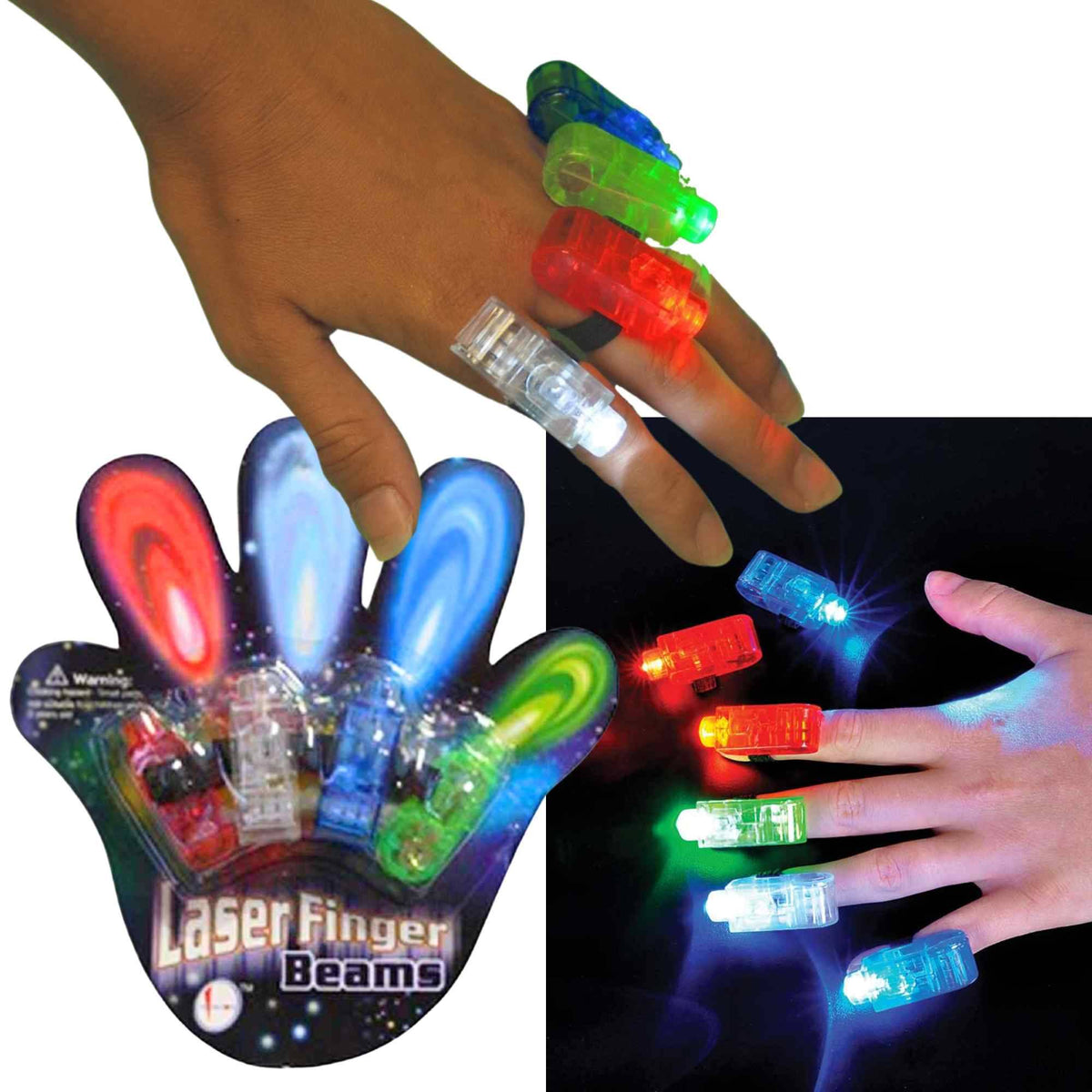 0045- LED FINGERS-4 LIGHTS
