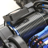EXO1914BLU 1/8 EXO FAN MOUNT v2- CLAMP ON SET, for 1/8 trucks and buggies