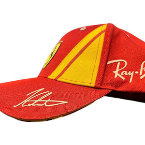 U2707 Scuderia Ferrari HyperCar Le Mans 2024 499P "51" Limited Edition Calado Team Hat - Red