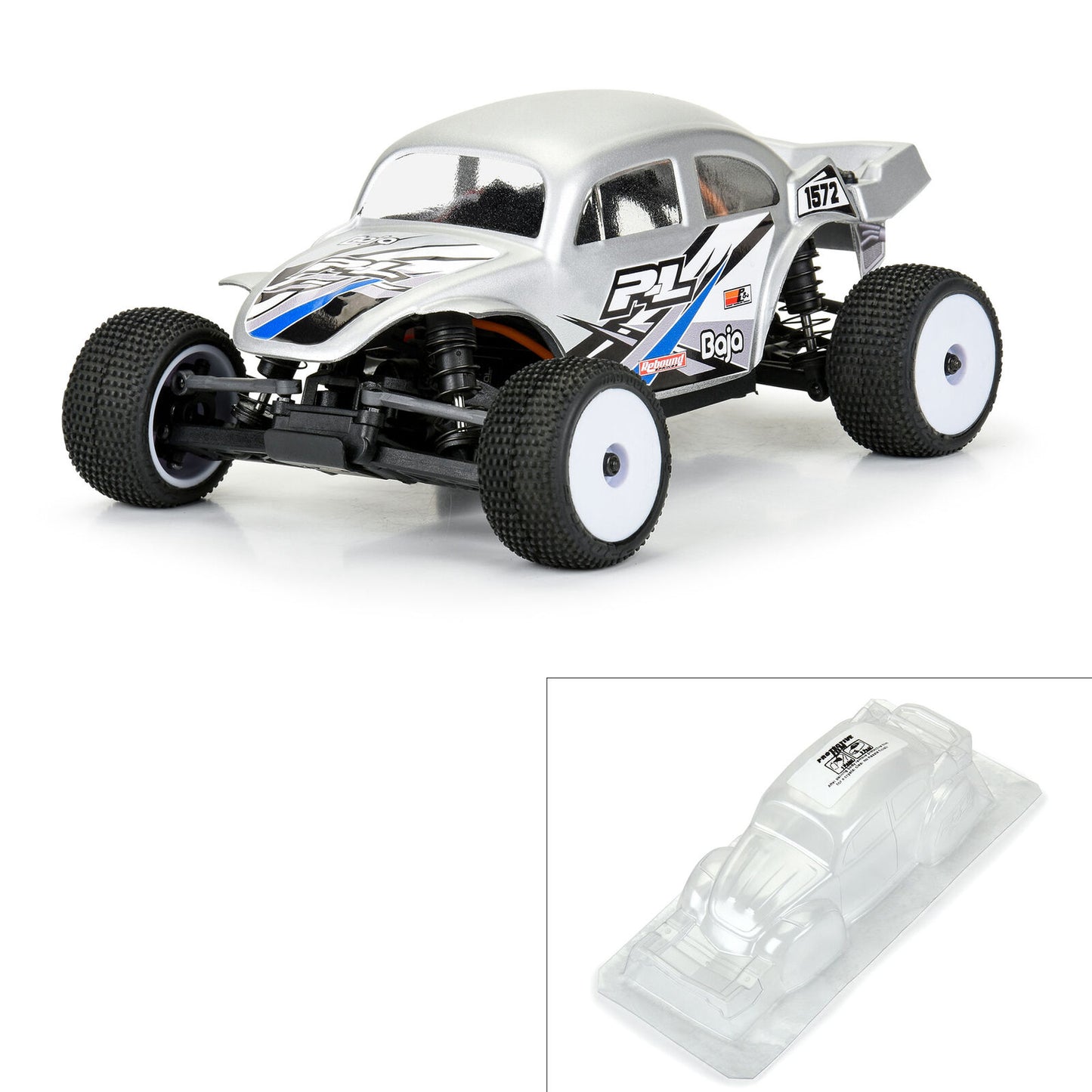 PRO370300 Baja Bug - Micro-T Body - Clear