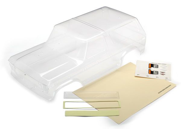 8010 Body Ford Bronco, Clear