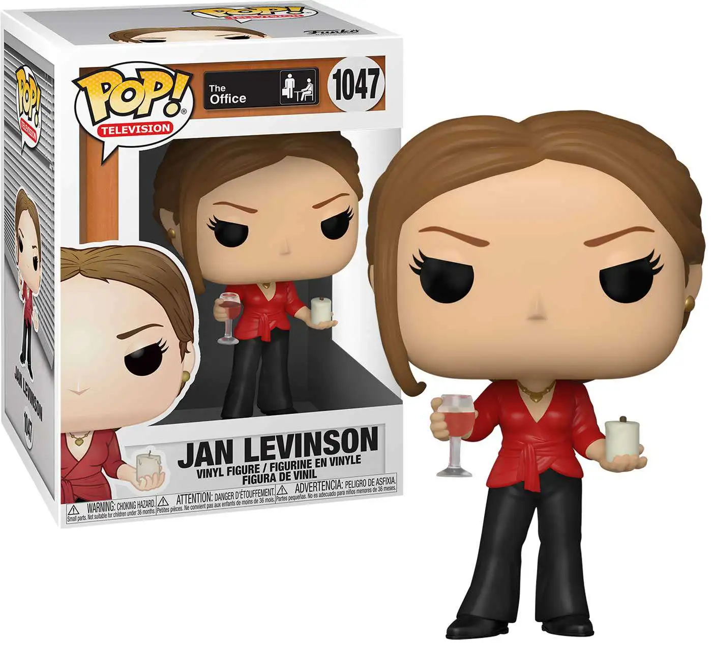FU51616 The Office Jan Levinson with Wine and Candle #1047