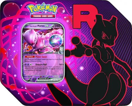 PKU10-10135-102 Pokemon TCG Team Rocket Tin ( Style May Vary)