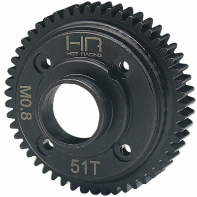 HRTUDR51M08 - 51t 32Pitch Mod0.8 Steel Spur Gear UDR
