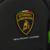 58589502 Automobili Lamborghini Squadra Corse Backpack - Black/Green