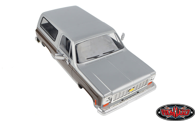Z-B0273 RC4WD Chevrolet Blazer Hard Body Complete Set (Silver/Warm Grey)