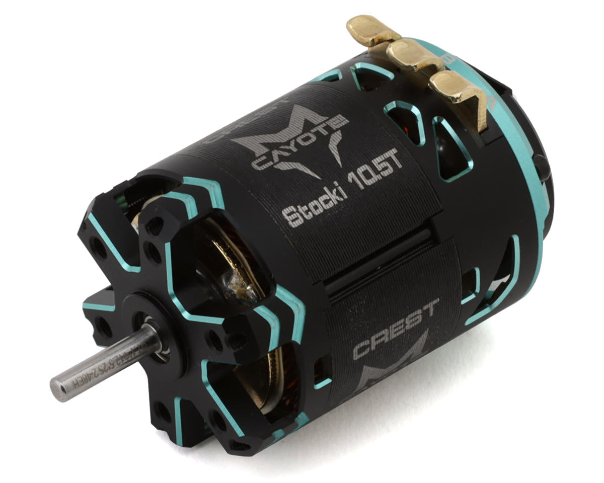 CYEB11010 Cayote Crest Stocki 1/10 Brushless Competition Sensored Motor (10.5T)