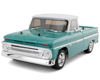 KYO34435T1 Fazer Mk2 FZ02L 4WD 1966 Chevy C10 Fleetside Pickup Light Green