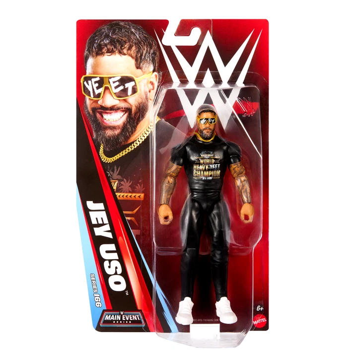 JHJ23 WWE Main Event Series Jey Uso Figure