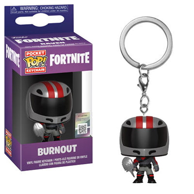 FU36970 Fortnite Burnout Keychain