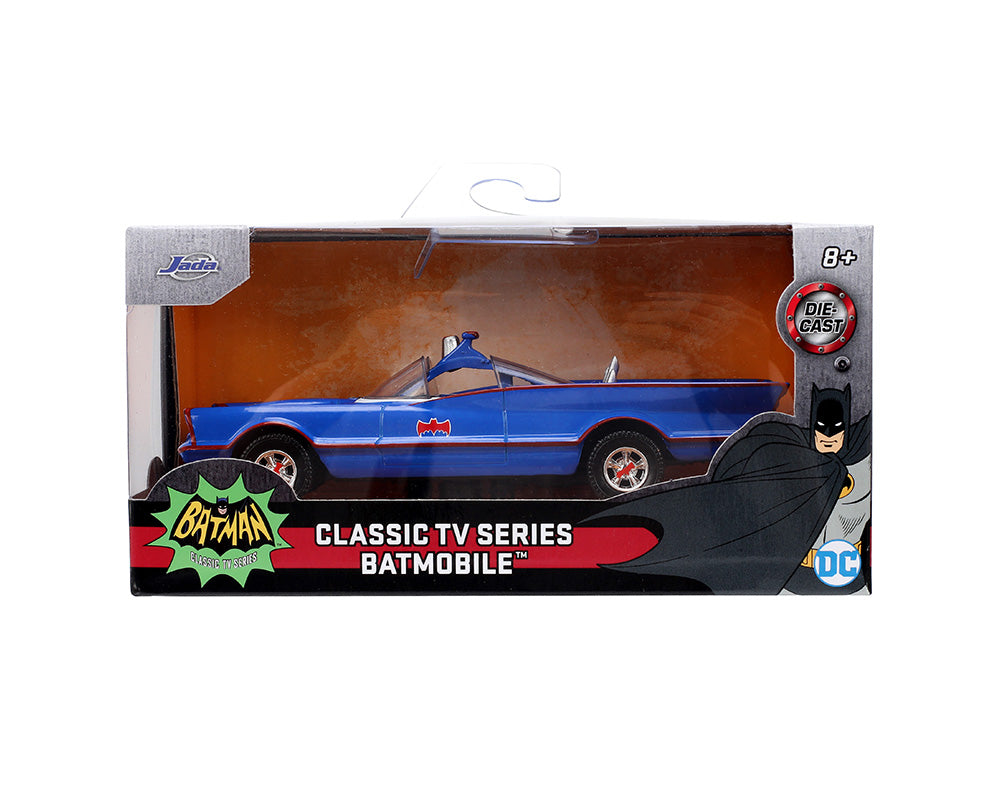 Jada 36097 1:32 1966 Classic TV Series Batmobile – Batman – White – Hollywood Rides