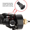 MEUS RACING 5mm Isokinetic V2 SCX24 Axles with 3-Section CVD for Axial 1/24 SCX24 RC Crawler (Black)