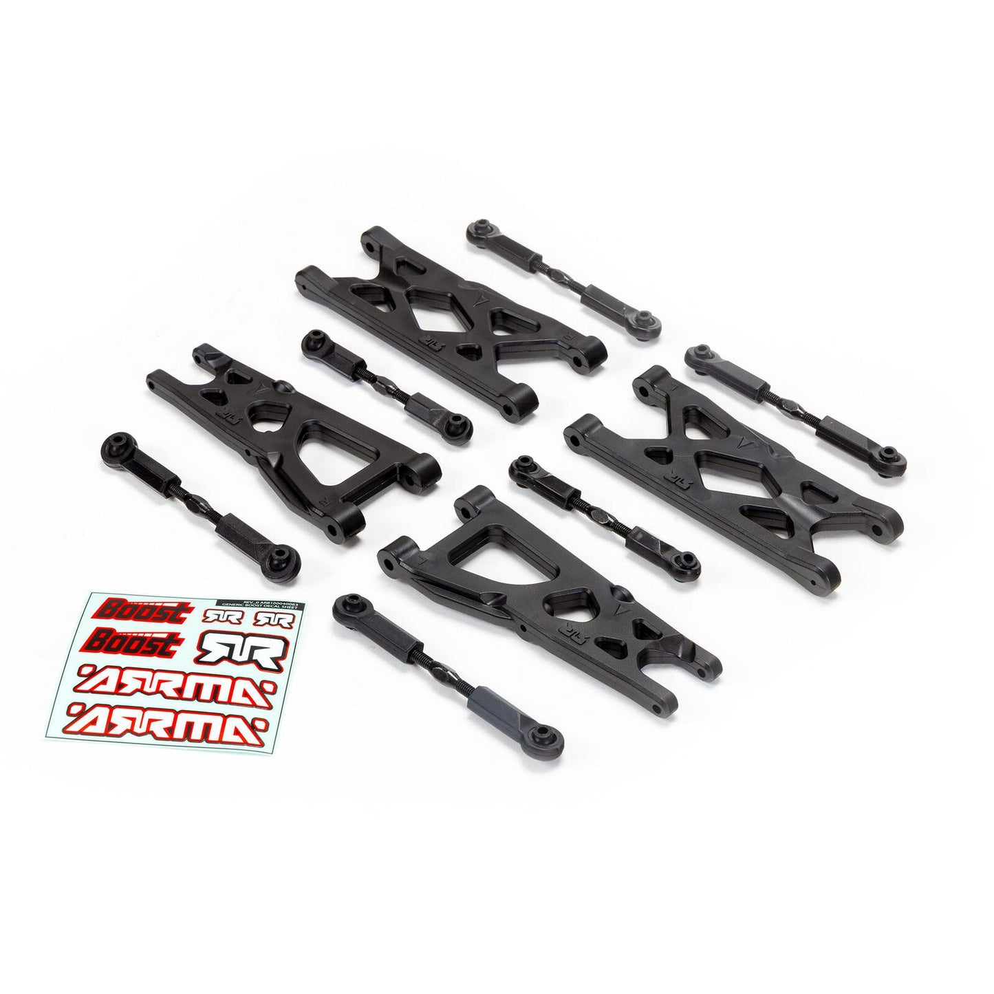 ARA230008 Wide Track Arm Upgrade Set: BOOST BOX