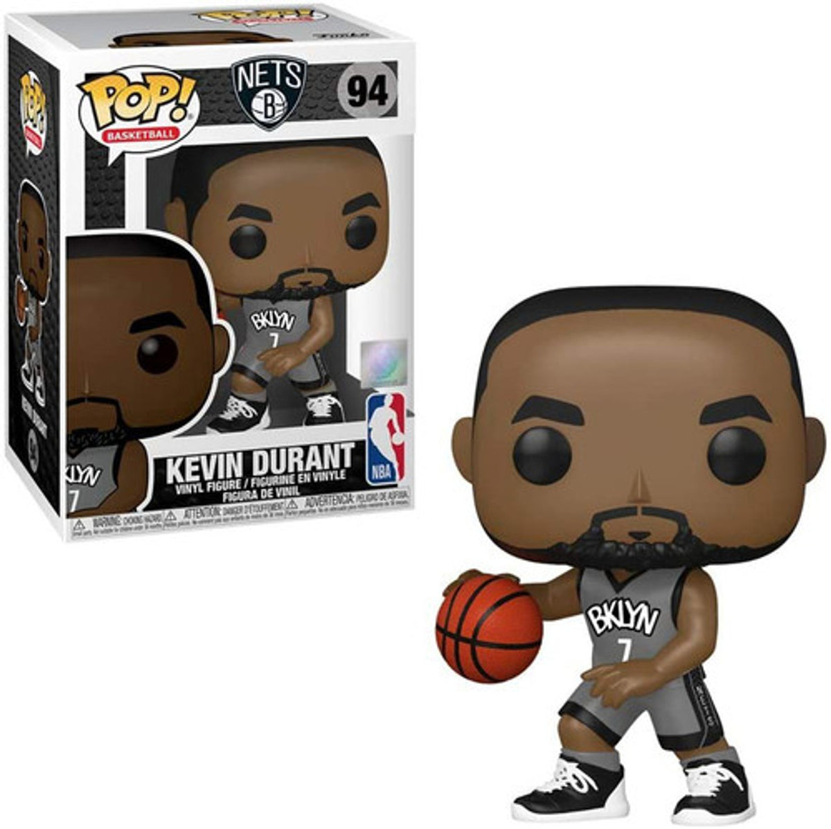FU51014 NBA Brooklyn Nets Kevin Durant #94