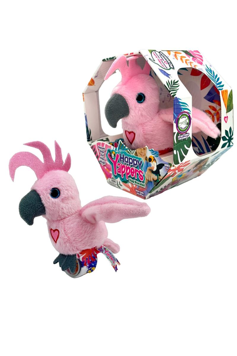 L2P 9590 Happy Yappers Chirping Plush Snap Bracelets – Bird Assortment Series 1
