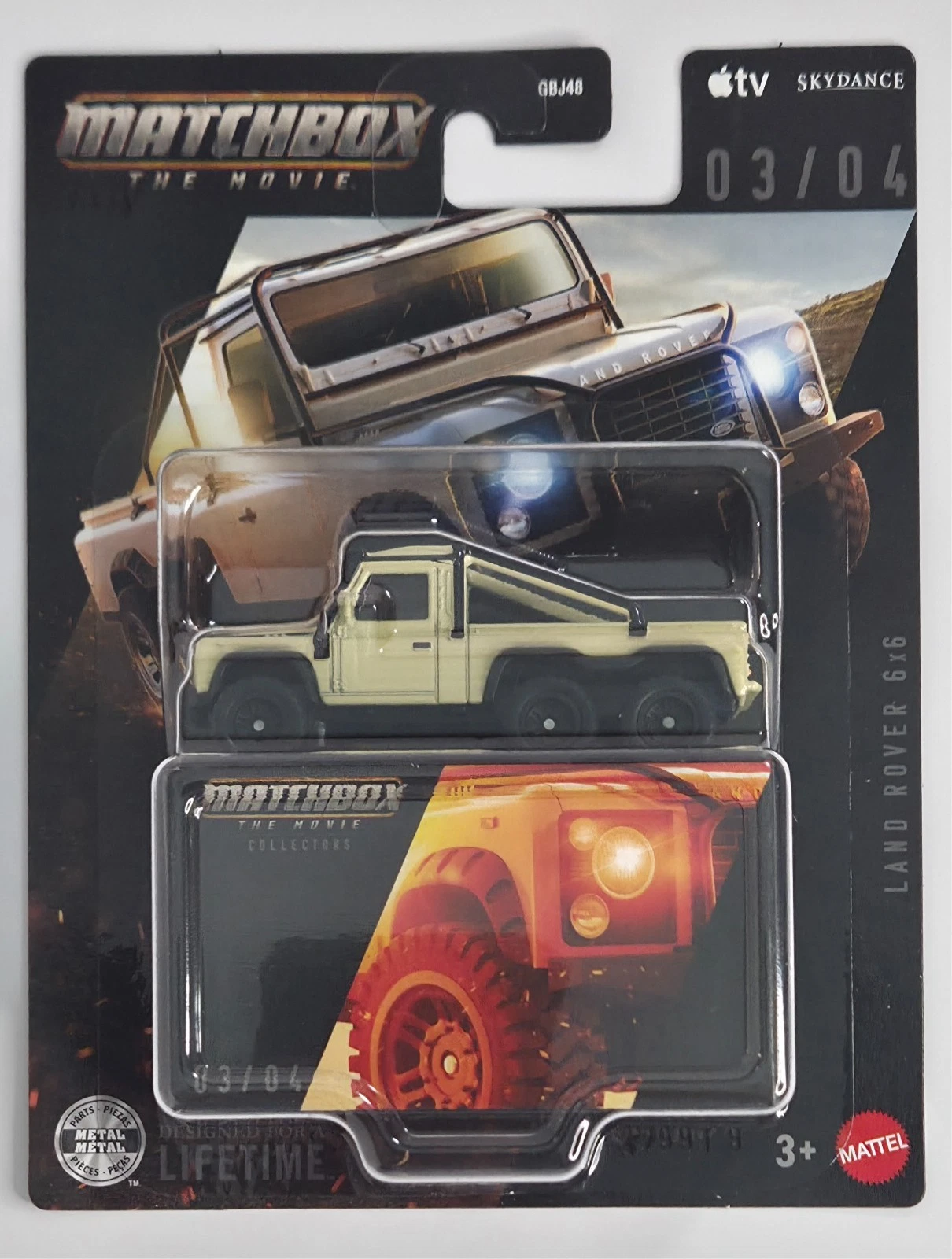 GBJ48JLM48 Matchbox The Movie Land Rover 6x6