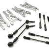 INTT8129SILVER V2 Billet Complete EXT Modified Suspension Set - Slash 2WD