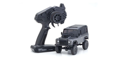 KYO32526GM MINI-Z 4x4 Crawler Land Rover Defender 90 Autobiography  RTR, Corris Gray/Santorini Black