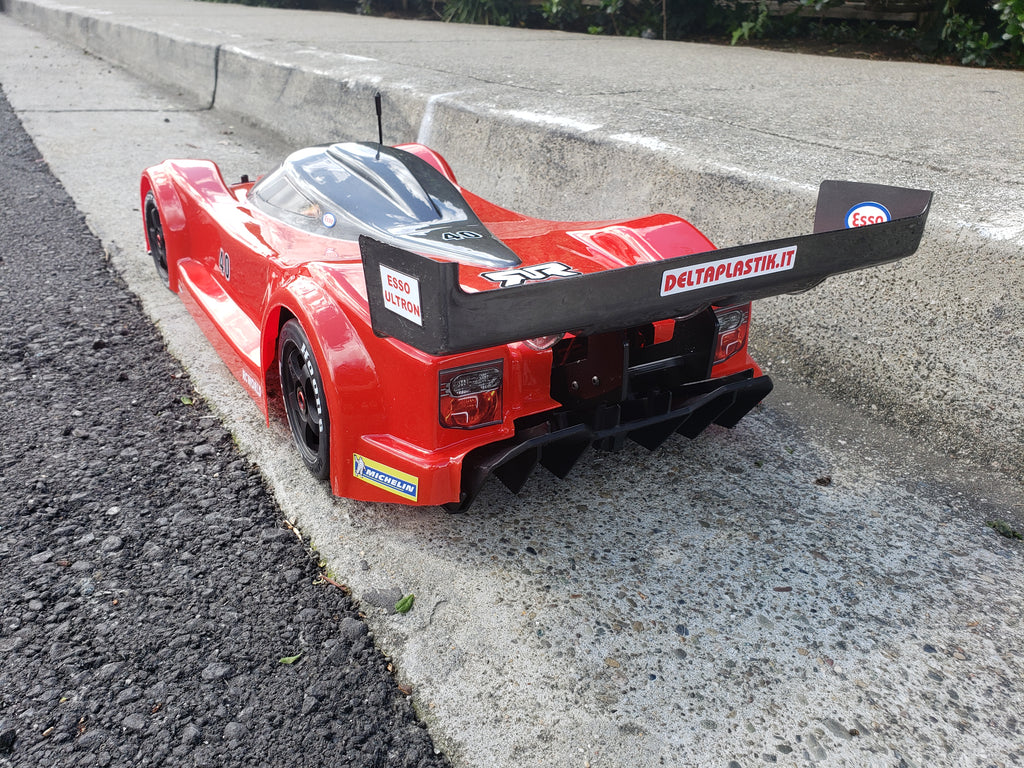 8501 Delta Plastik 1/7 Toyota GT Body - Clear 2mm (w/ Wing & Decals)