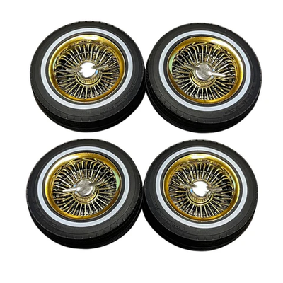 RER14434 Gold Lowrider Tires