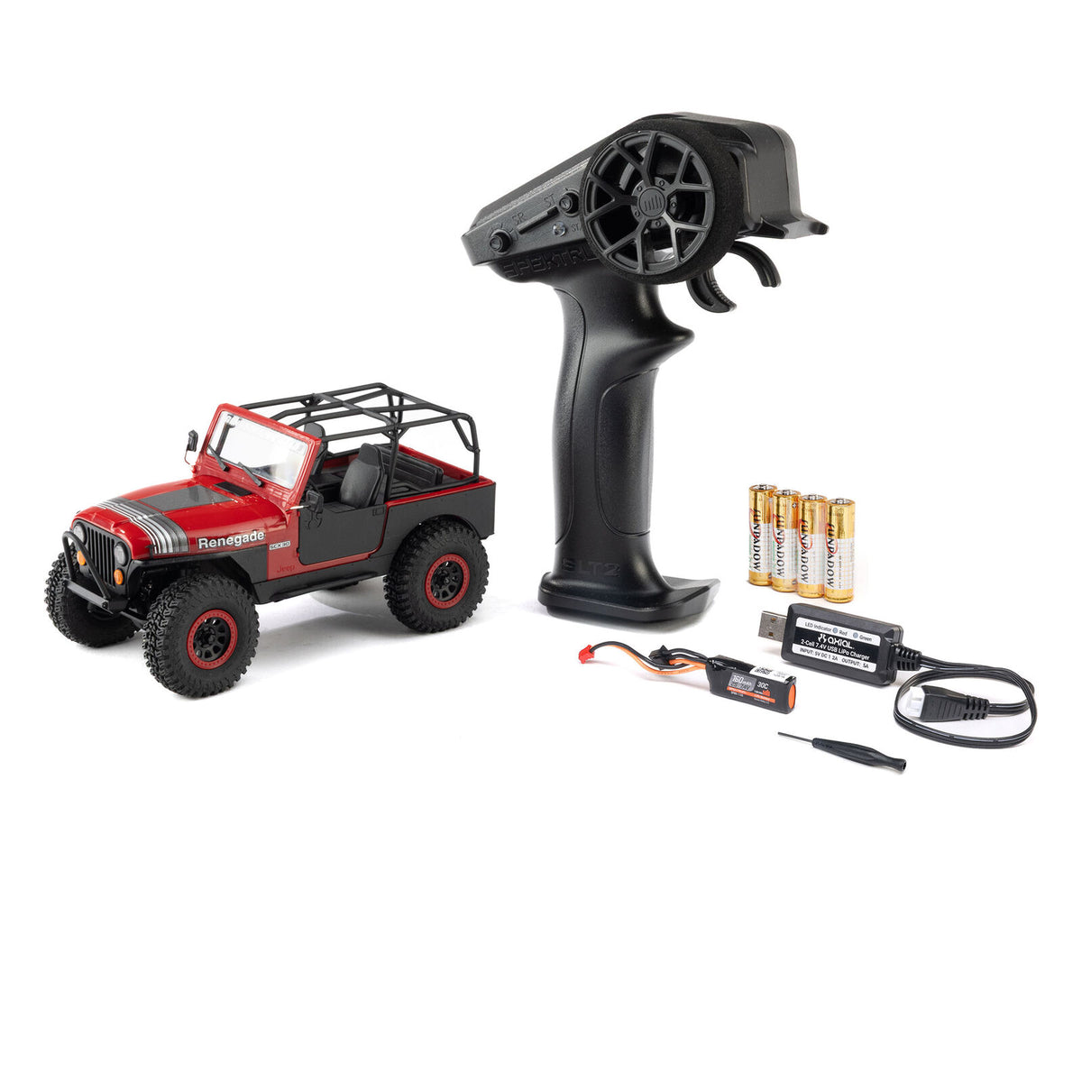 AXI-3273 1/30 Axial SCX30 Jeep CJ-7 (Battery & Charger Included)
