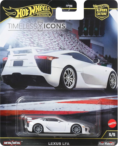 HWJBK57 Hot Wheels Premium Timeless Icons Lexus LFA