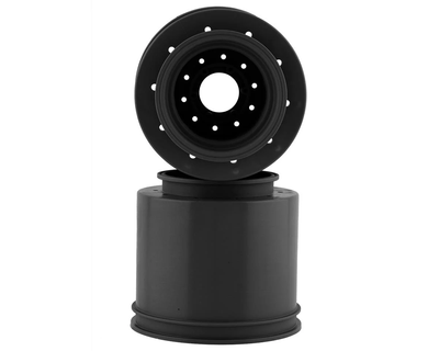 JCO3414B Aggressor 2.6x3.8" Monster Truck Wheel (Black) (2) w/17mm